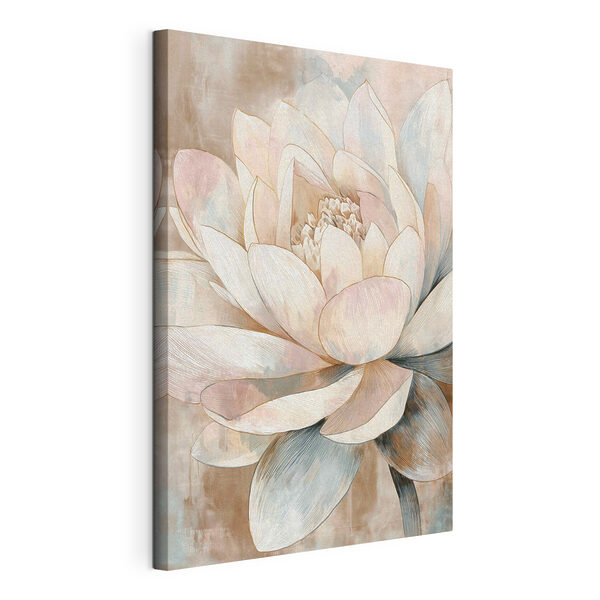 Elegante fiore dai delicati toni pastello Quadri Elegante fiore dai delicati toni pastello