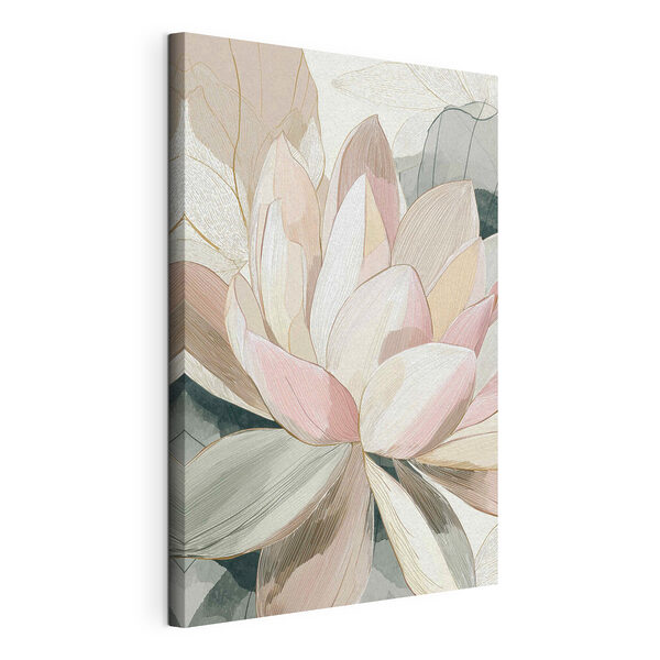 Delicate petals in soft hues