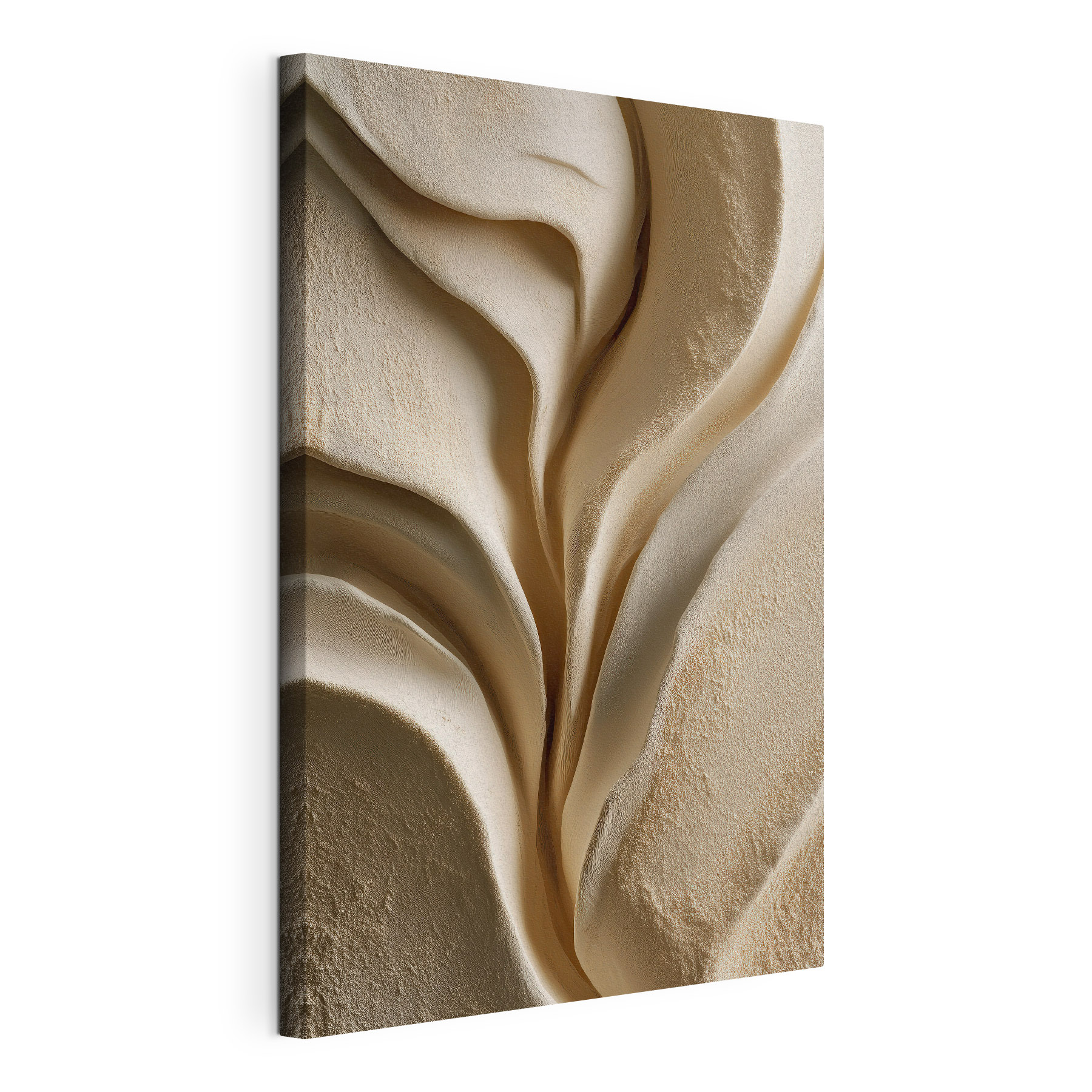 Waves of smooth, flowing form Waves of smooth, flowing form