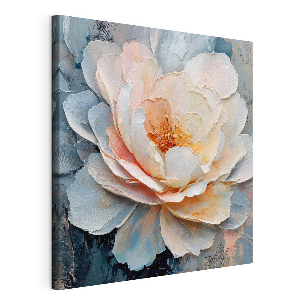 Delicate bloom in soft pastel hues