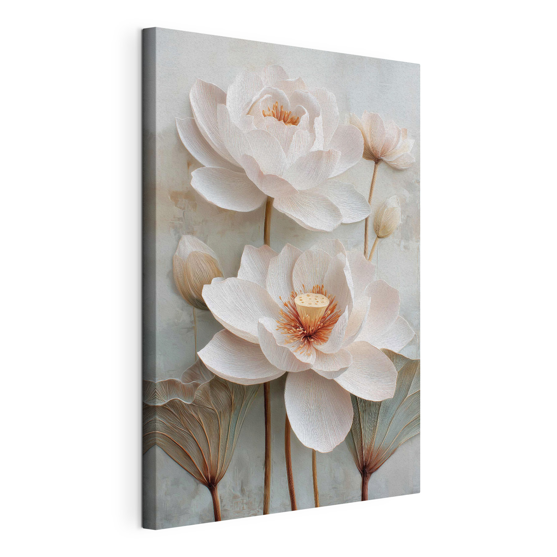 Delicate blooms in soft pastel tones