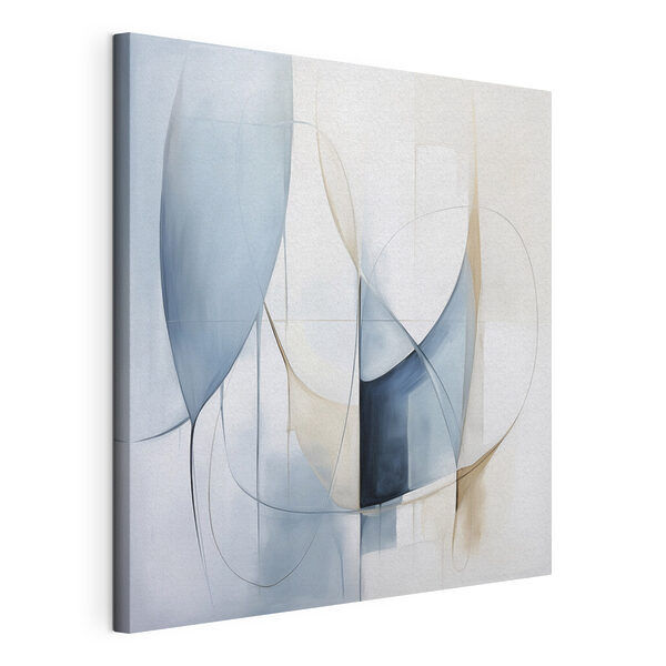 Dipinto in stile blu e bianco Quadri Dipinto in stile blu e bianco