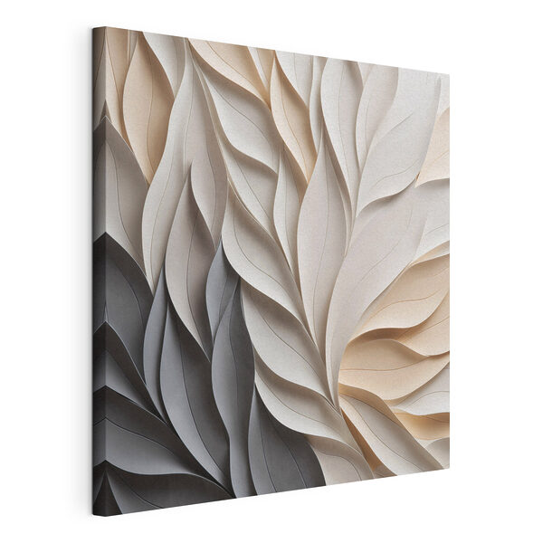 Flowing forms in soft hues