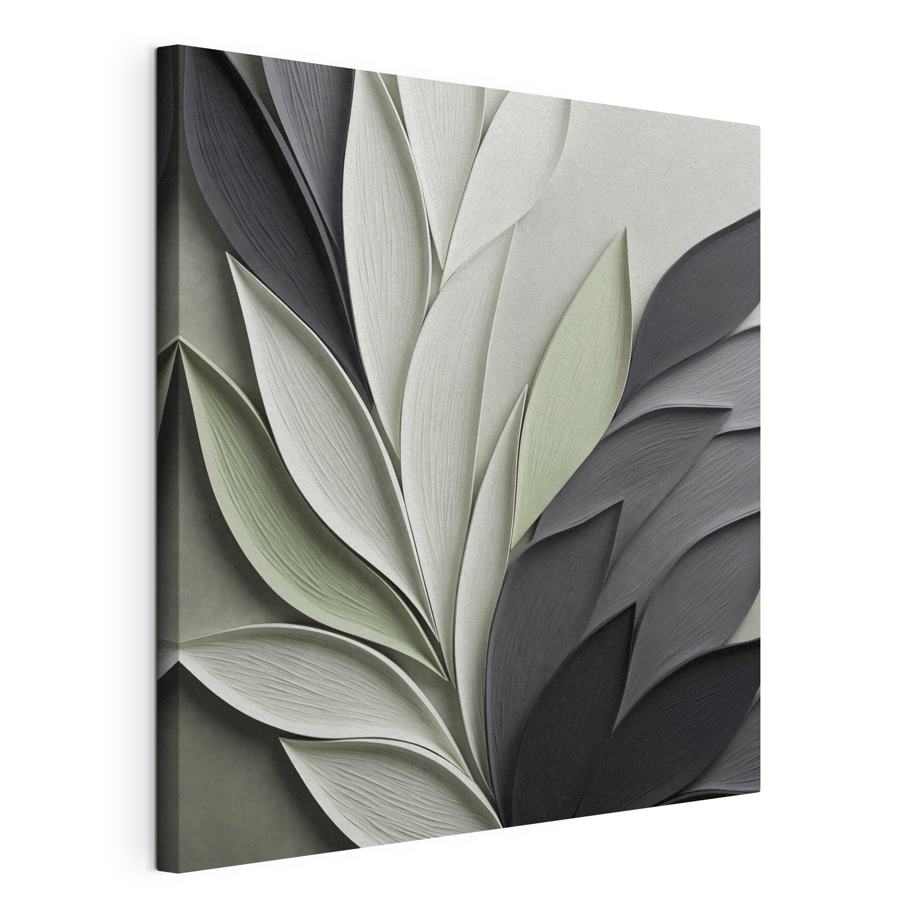 Elegant arrangement of leaf designs