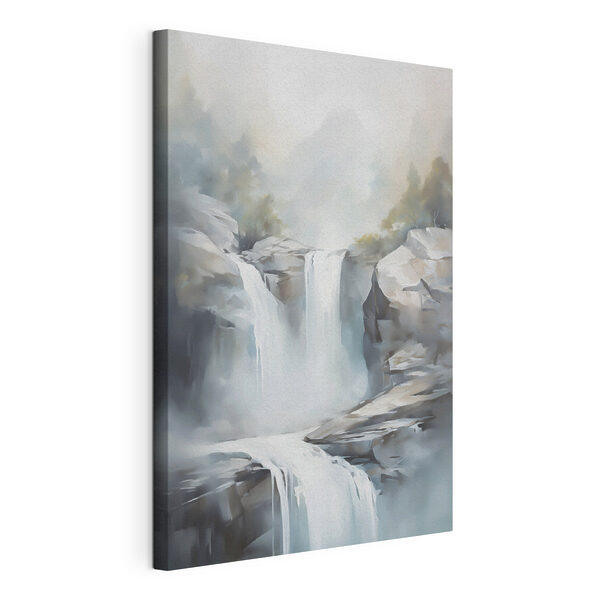 Cascata nella nebbia Quadri Cascata nella nebbia