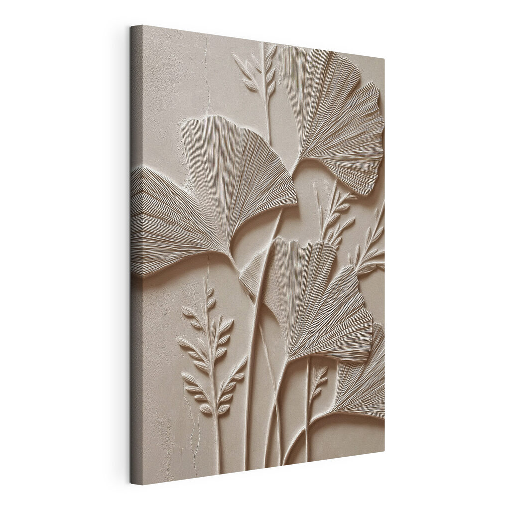 Nature-inspired wall relief design