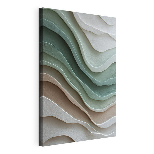 Waves of soft, natural tones Waves of soft, natural tones