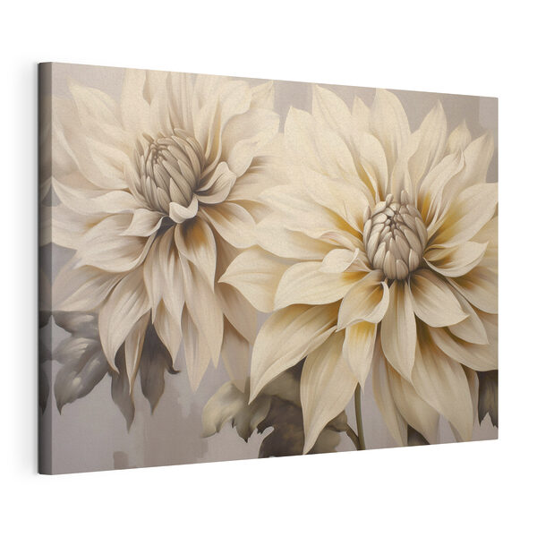 Beautiful blooms in soft tones