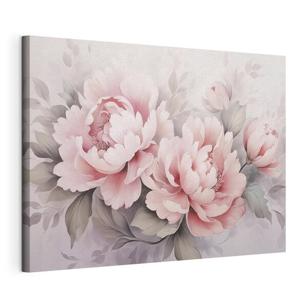 Dipinto raffigurante dei fiori su sfondo bianco Quadri Dipinto raffigurante dei fiori su sfondo bianco