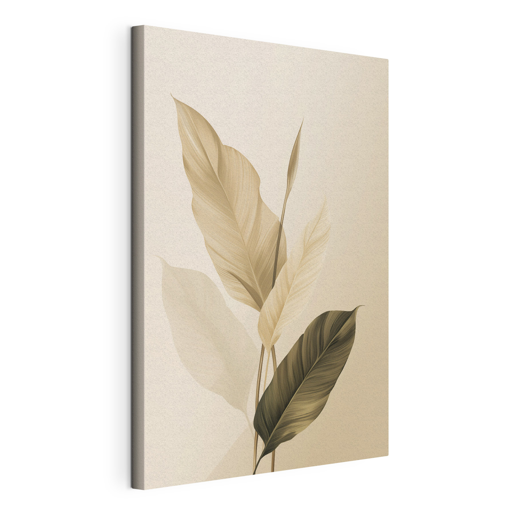 Delicate leaves in soft tones Delicate leaves in soft tones