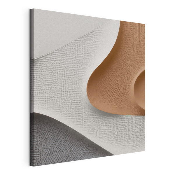 Quadri Onde con texture in una palette di colori tenui
