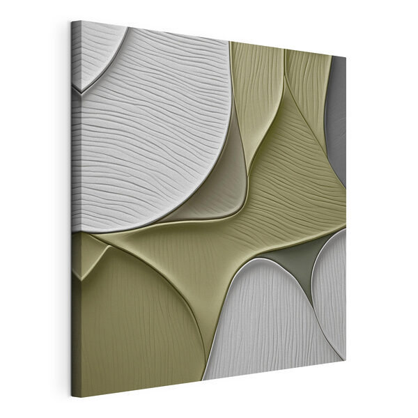 Quadri Forme fluide in una palette di colori tenui