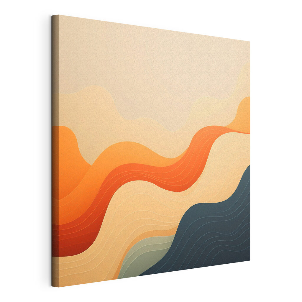 Colorful waves on a white background Colorful waves on a white background