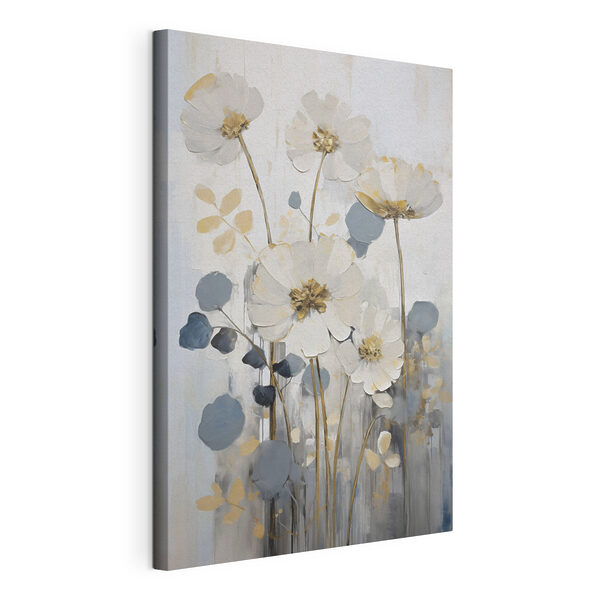 Quadri Dipinto di fiori e foglie