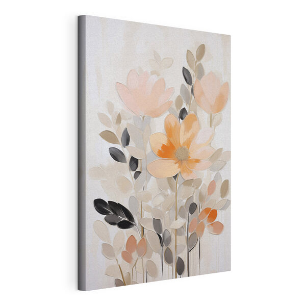 Quadri Dipinto di fiori e foglie