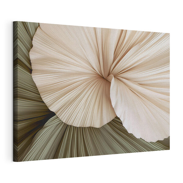 - Elegant folds in soft hues