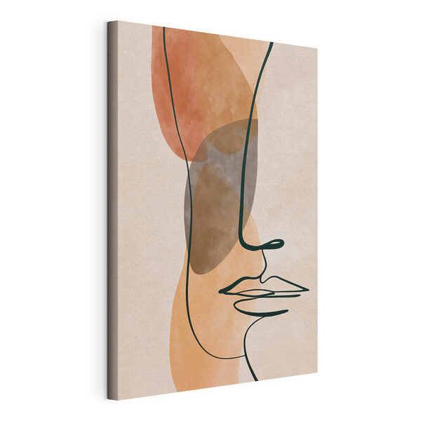 Disegno di un volto Quadri Disegno di un volto