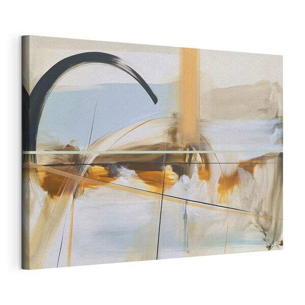 Painting of a curved object Painting of a curved object