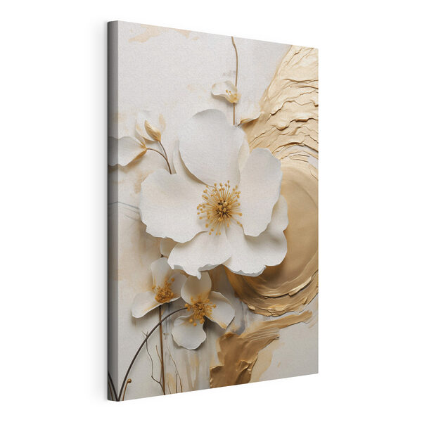 - Elegant blooms with gentle textures - Elegant blooms with gentle textures
