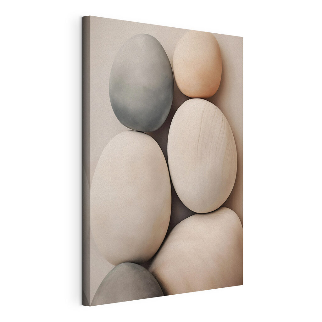 Group of oval shaped objects Group of oval shaped objects