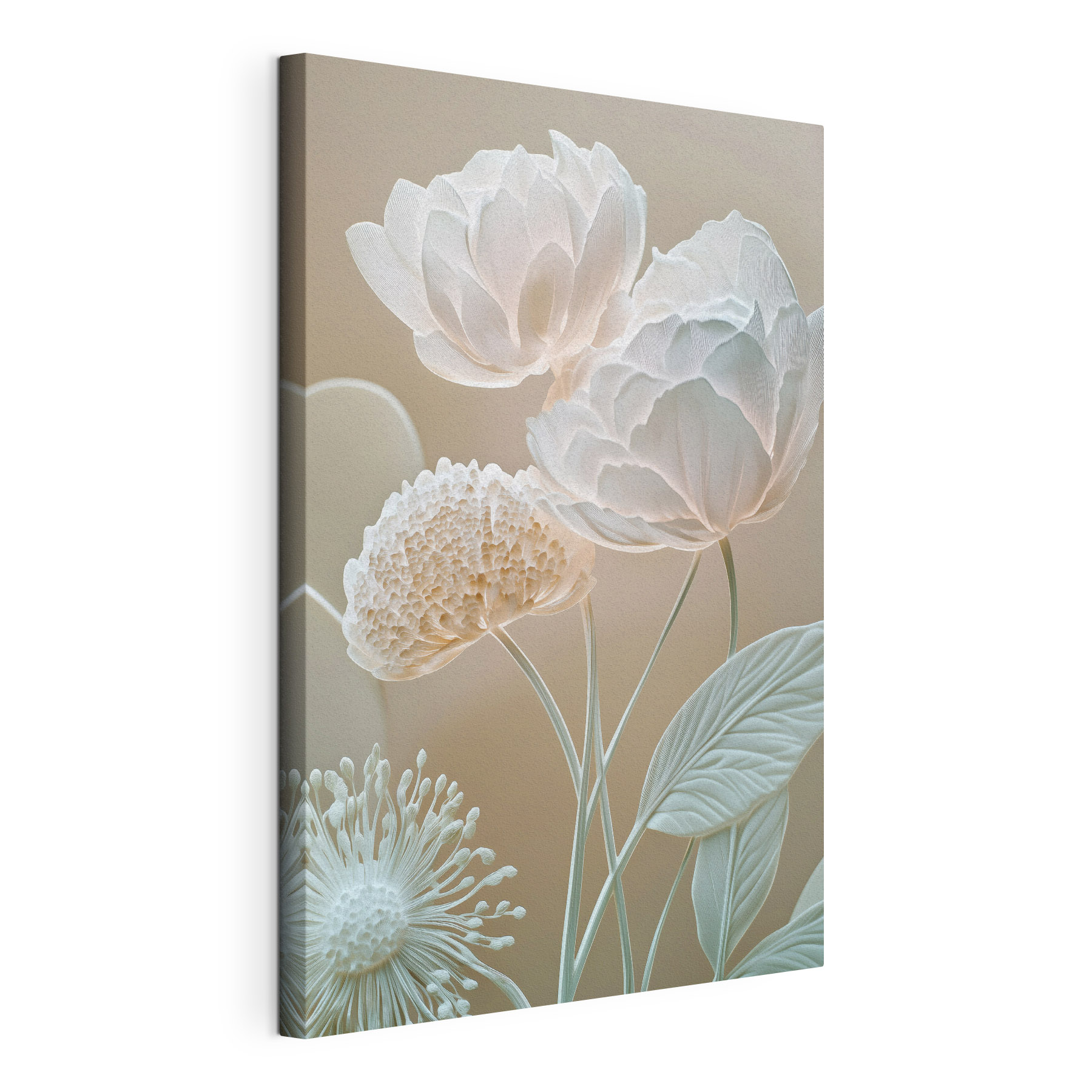 Delicate blooms in soft hues