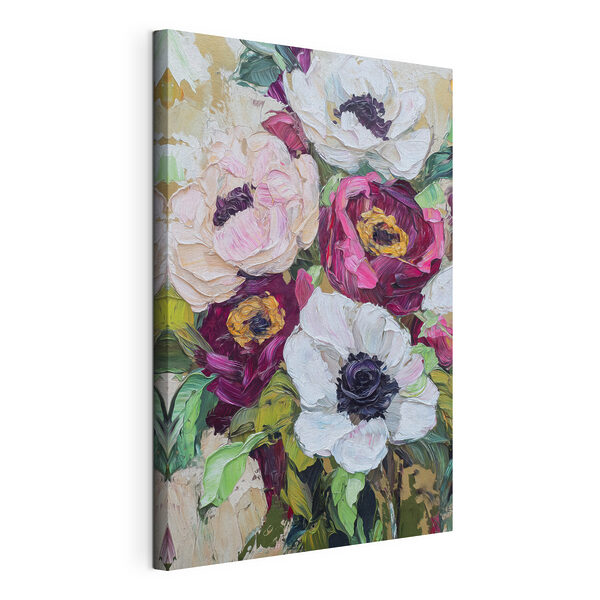 Bellissimo mazzo di fiori dai colori vivaci Quadri Bellissimo mazzo di fiori dai colori vivaci