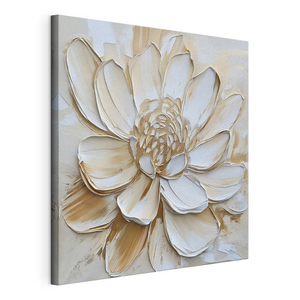 Delicate layers of creamy petals