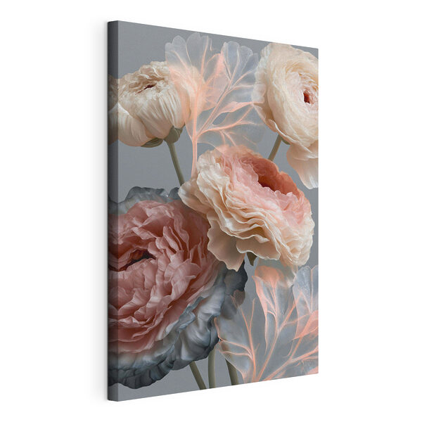 Quadri Fiori delicati dai colori tenui