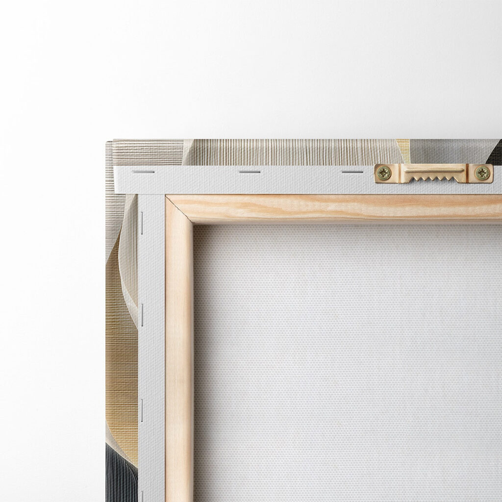 Elegant curves in neutral tones