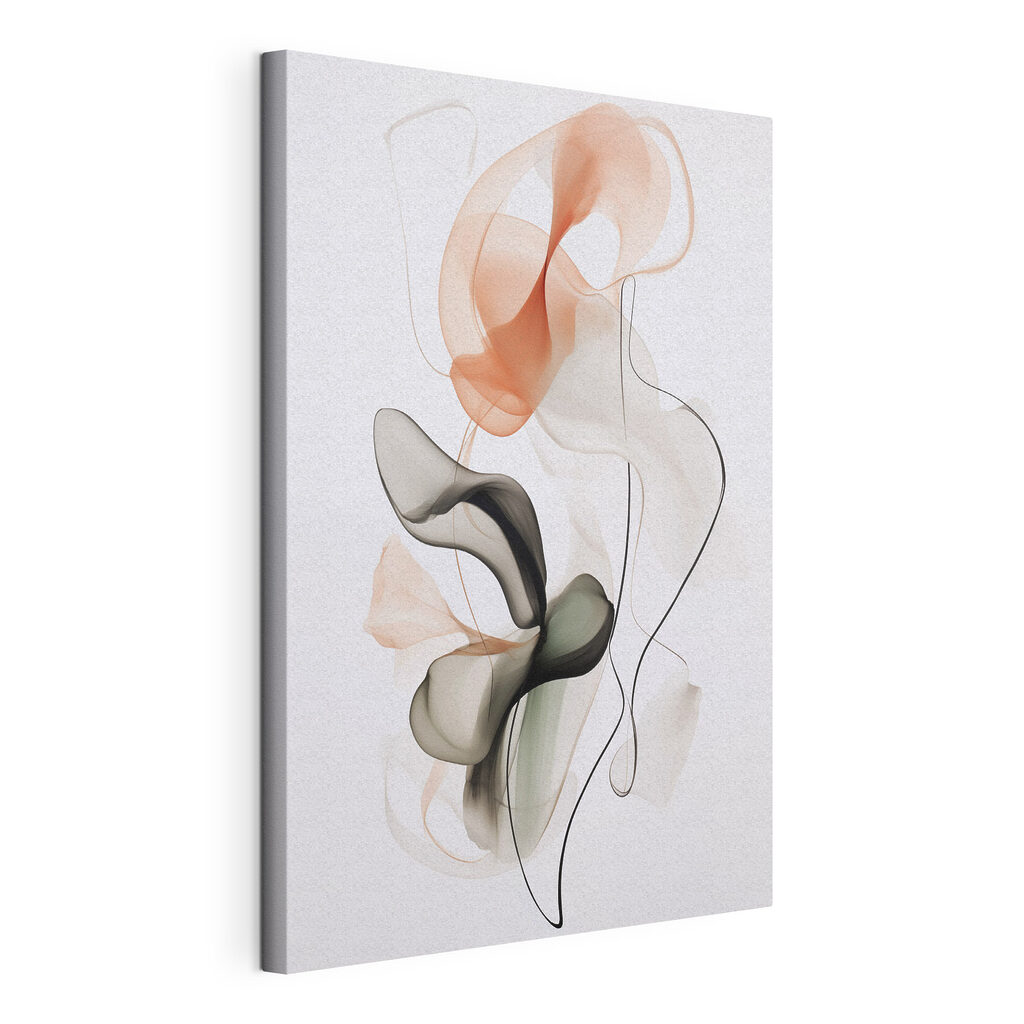 Delicate shapes in soft hues Delicate shapes in soft hues