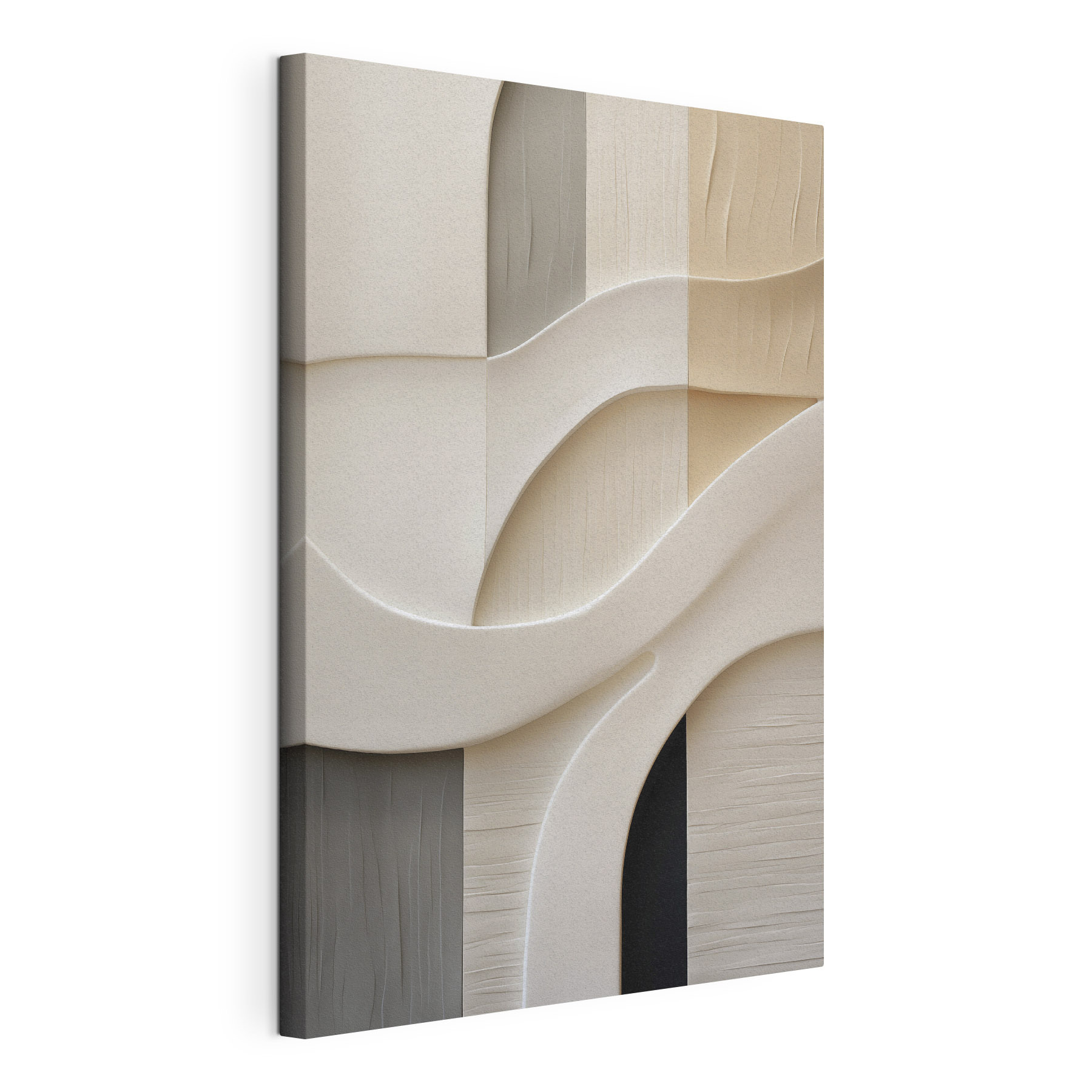 White and brown wall White and brown wall