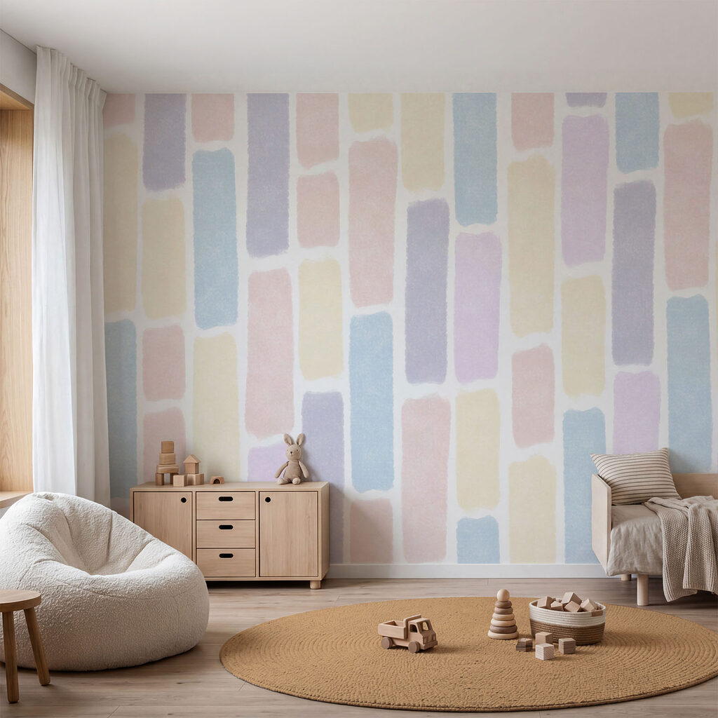 Forme rettangolari colorate su sfondo bianco Forme rettangolari colorate su sfondo bianco