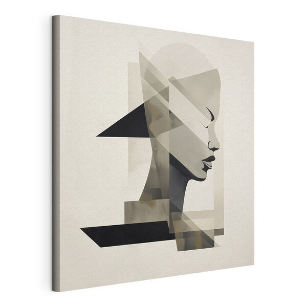 Drawing of a woman's head