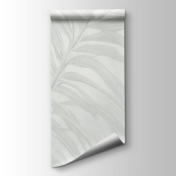 White background with plants