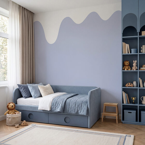 Onda bianca e blu Onda bianca e blu