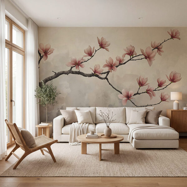 Ramo con fiori rosa