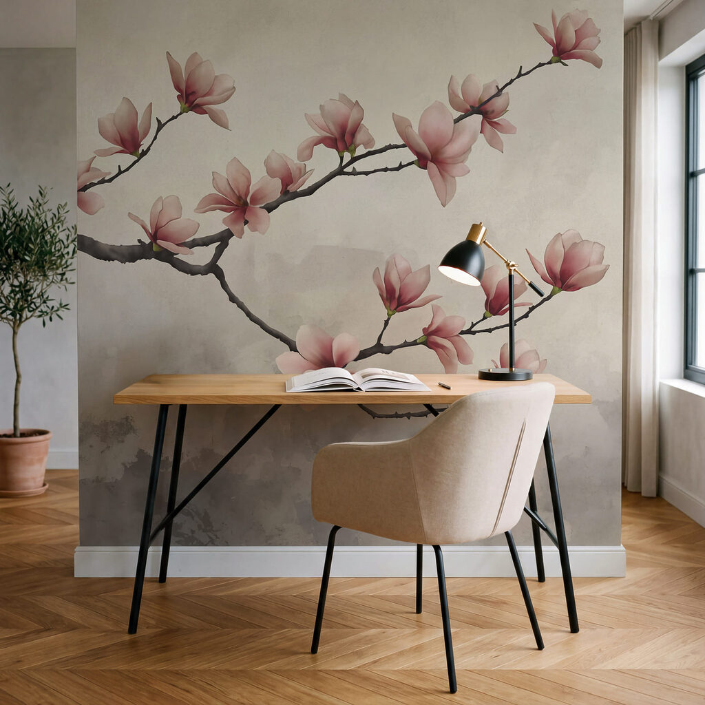 Ramo con fiori rosa