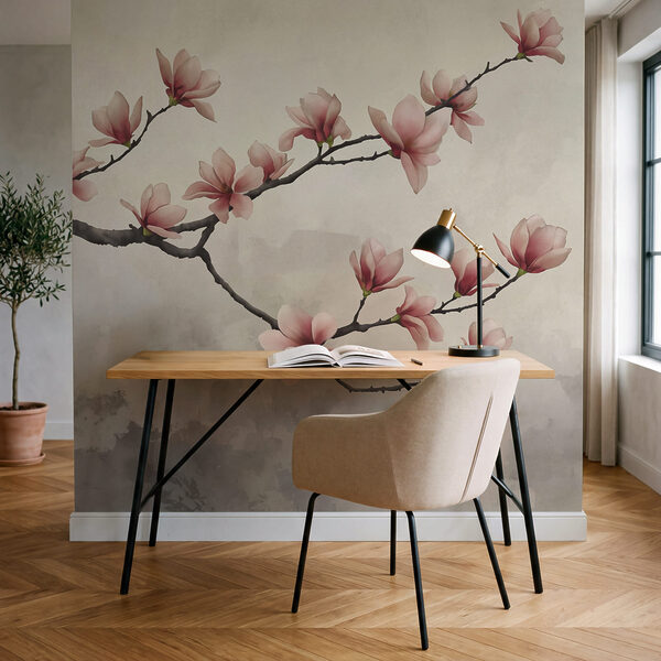 Ramo con fiori rosa