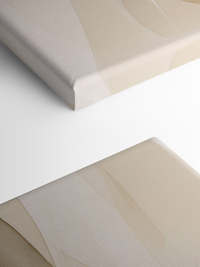 Soft layers in muted tones Soft layers in muted tones
