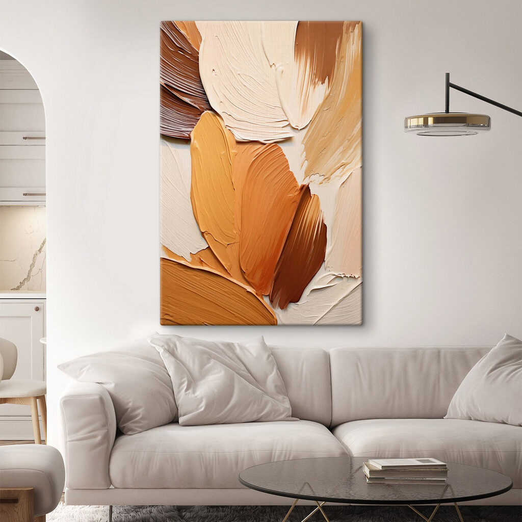 Creative mix of warm hues Creative mix of warm hues