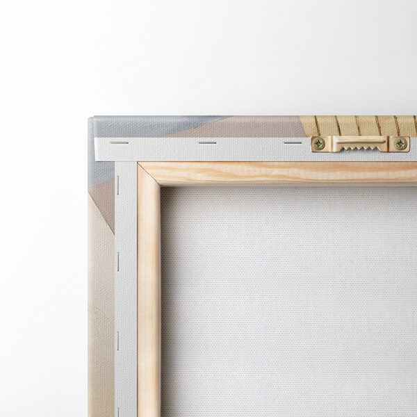 Artful arrangement of soft colors