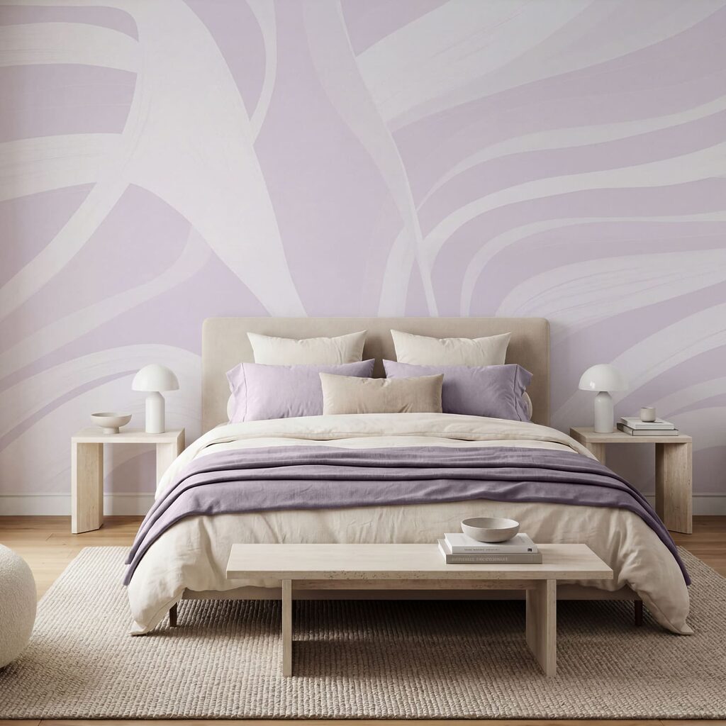Sfondo bianco e viola Sfondo bianco e viola