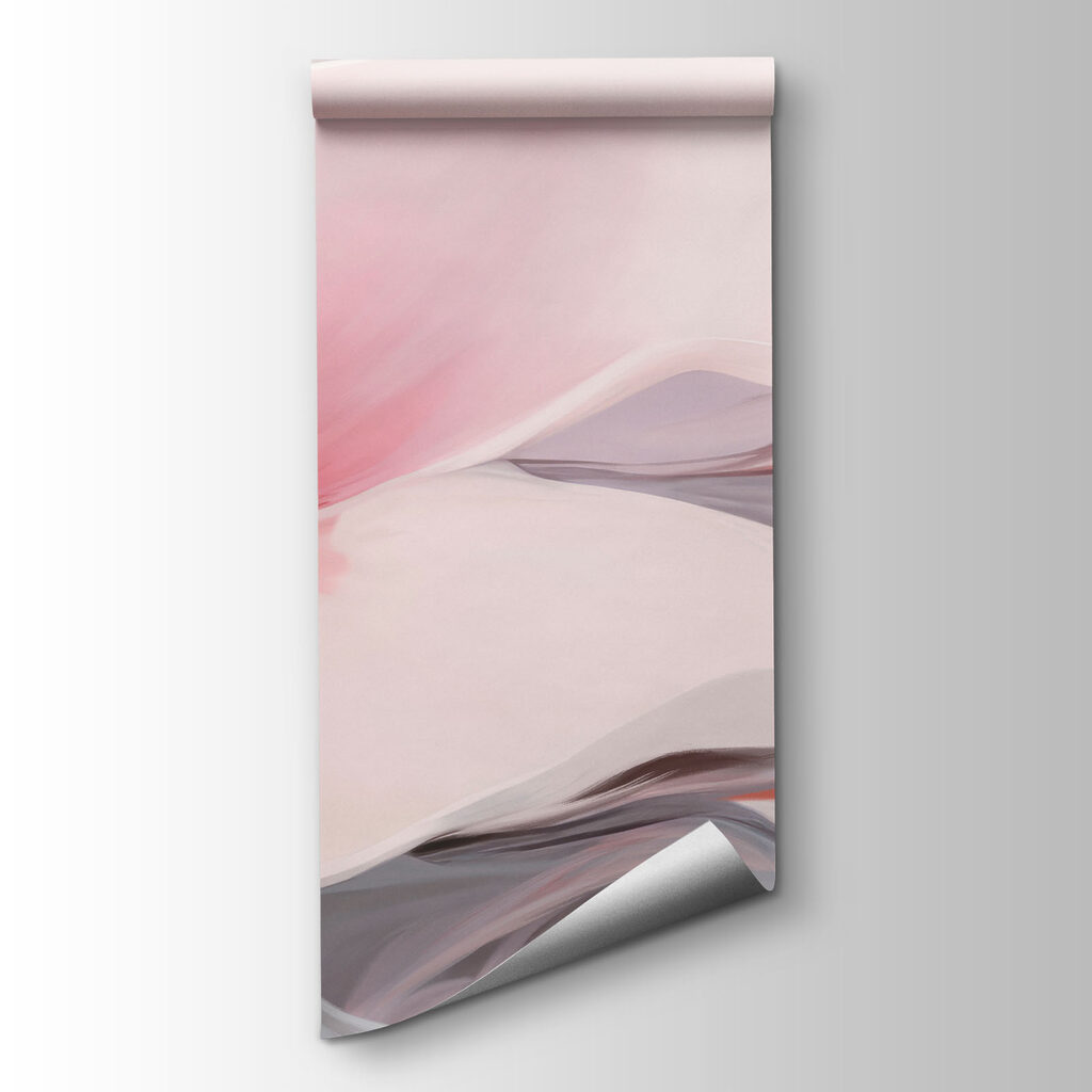 Painting of flowers and leaves Painting of flowers and leaves