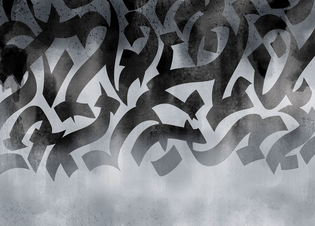 Black and white pattern Black and white pattern