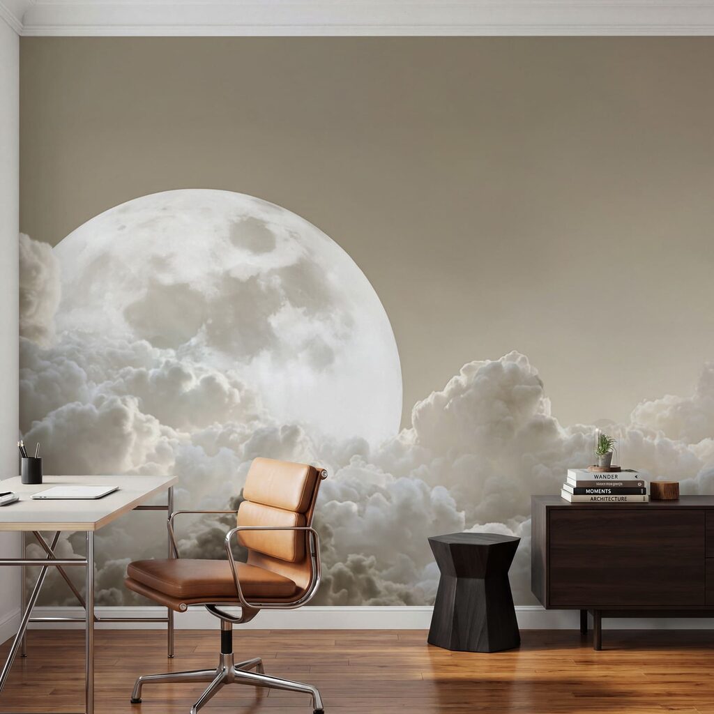 Luna piena nel cielo Luna piena nel cielo