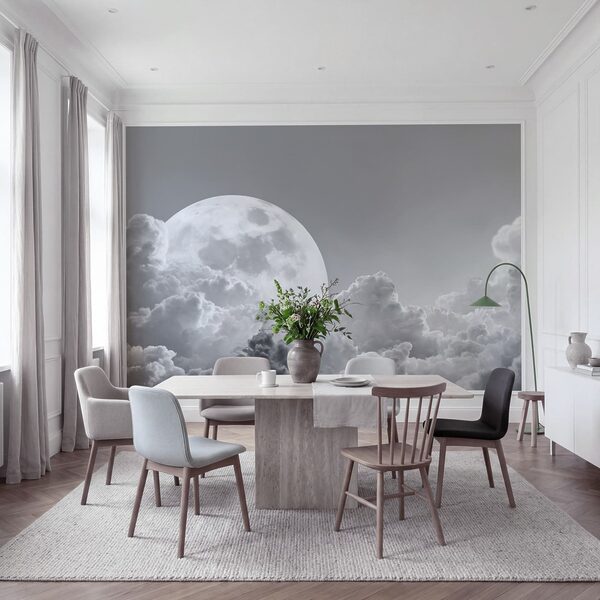 Luna piena nel cielo Luna piena nel cielo