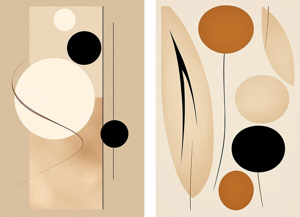 Two pictures of art