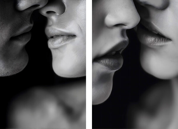 Intimate moments captured in monochrome Intimate moments captured in monochrome