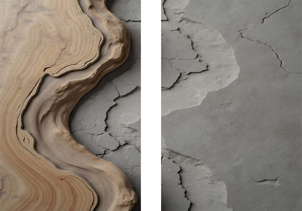 Natural elements in harmony together Natural elements in harmony together