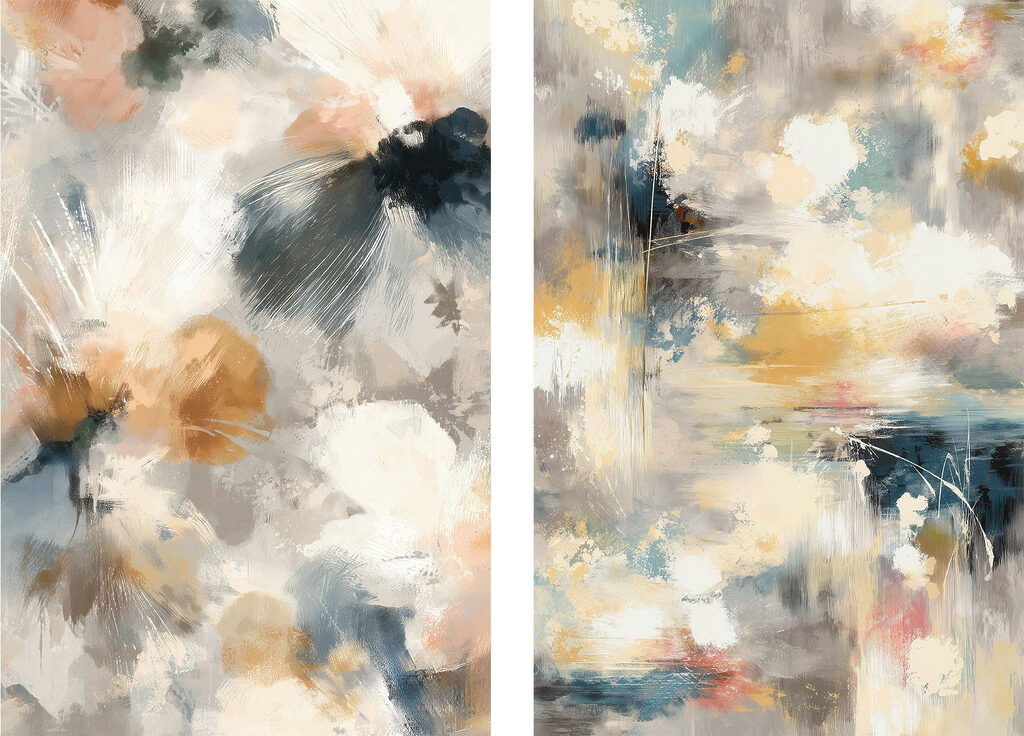 Soft hues create calming energy Soft hues create calming energy